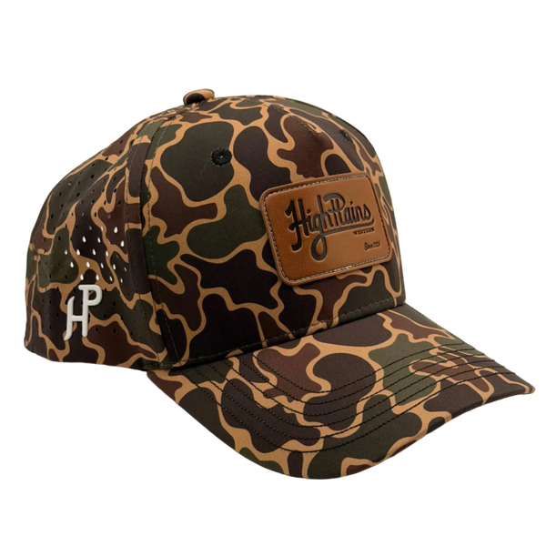 Duck Camo Performance Snapback - Timber