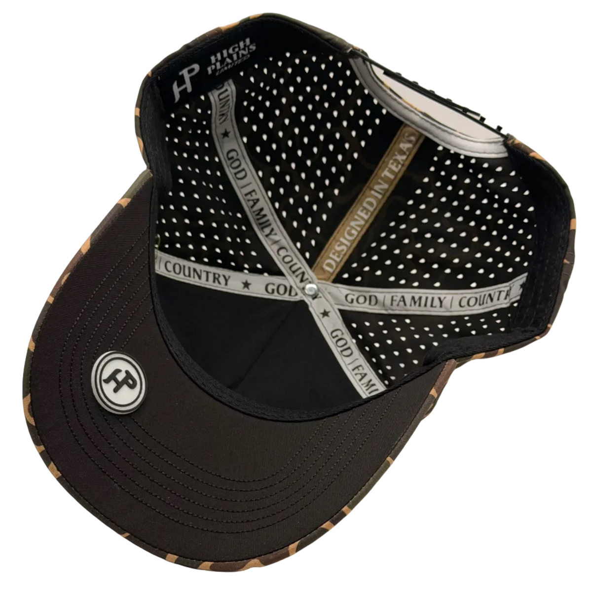 Duck Camo Performance Snapback - Timber