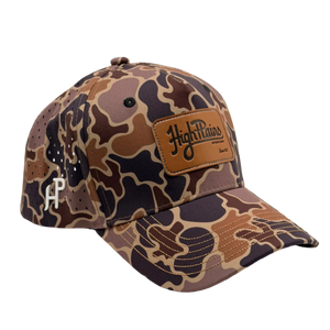 Duck Camo Performance Snapback - Prairie