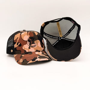 Reticle Trucker Snapback - Midnight & Camo