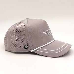 Aspen Perforated Snapback - Prairie Fog