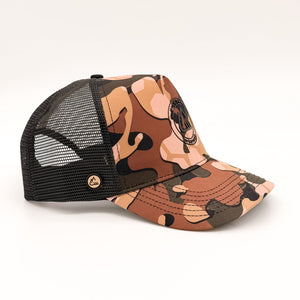 Reticle Trucker Snapback - Midnight & Camo